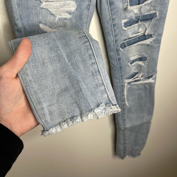 American Eagle High Waisted Skinny Jeans - Picture 5 of 7